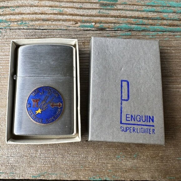 VTG USS PROCYON AF 61 In Service Superior Lighter‎ Penguin Made In Japan - Picture 1 of 10